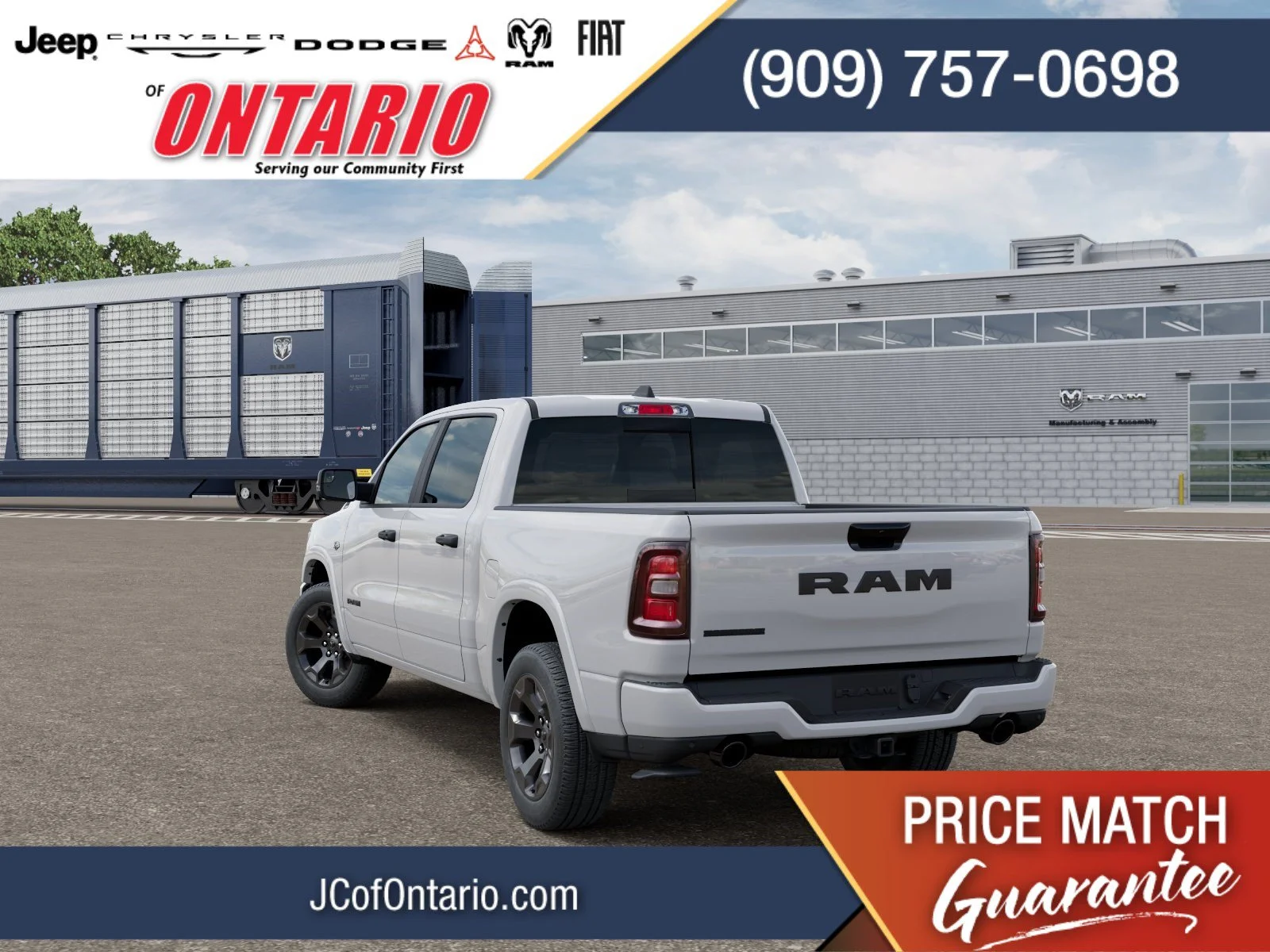 New 2026 Bright White Clearcoat RAM Big Horn/Lone Star image 1