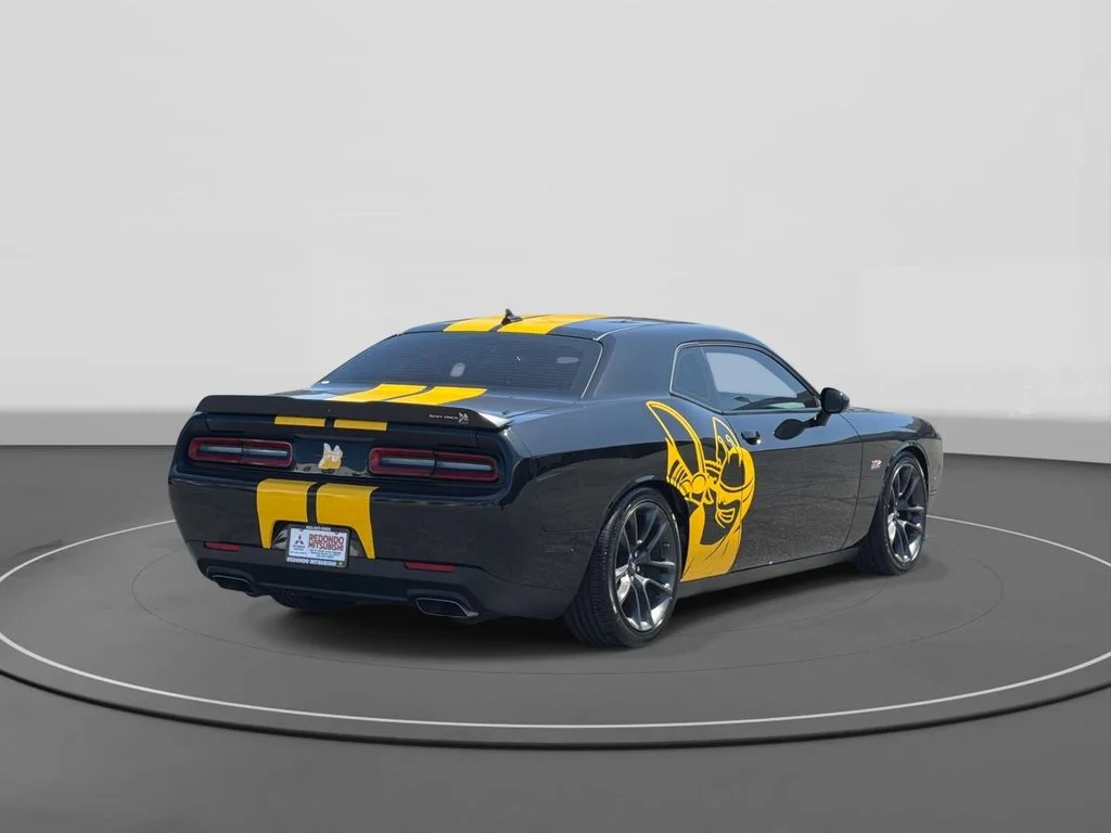 Used 2021 Pitch Black Clearcoat Dodge R/T Scat Pack image 5