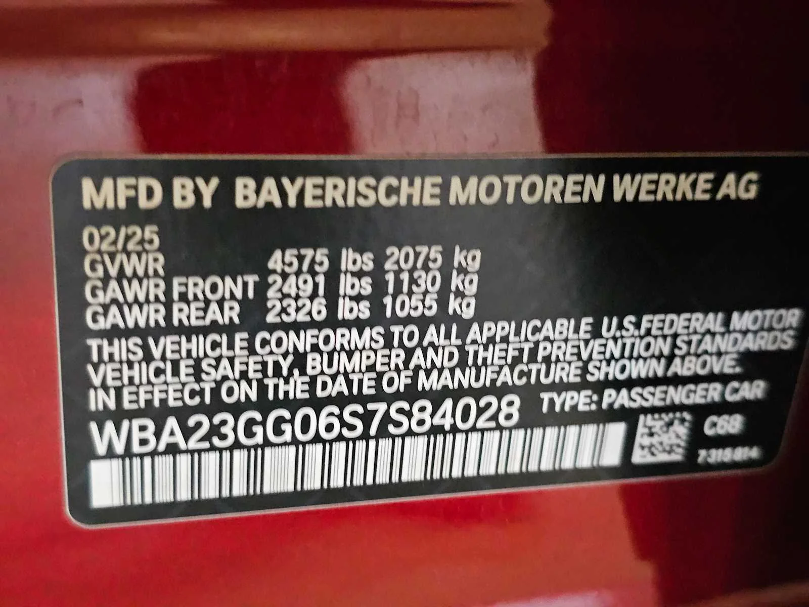 Certified Used 2025 Vegas Red Metallic BMW 228 xDrive image 32