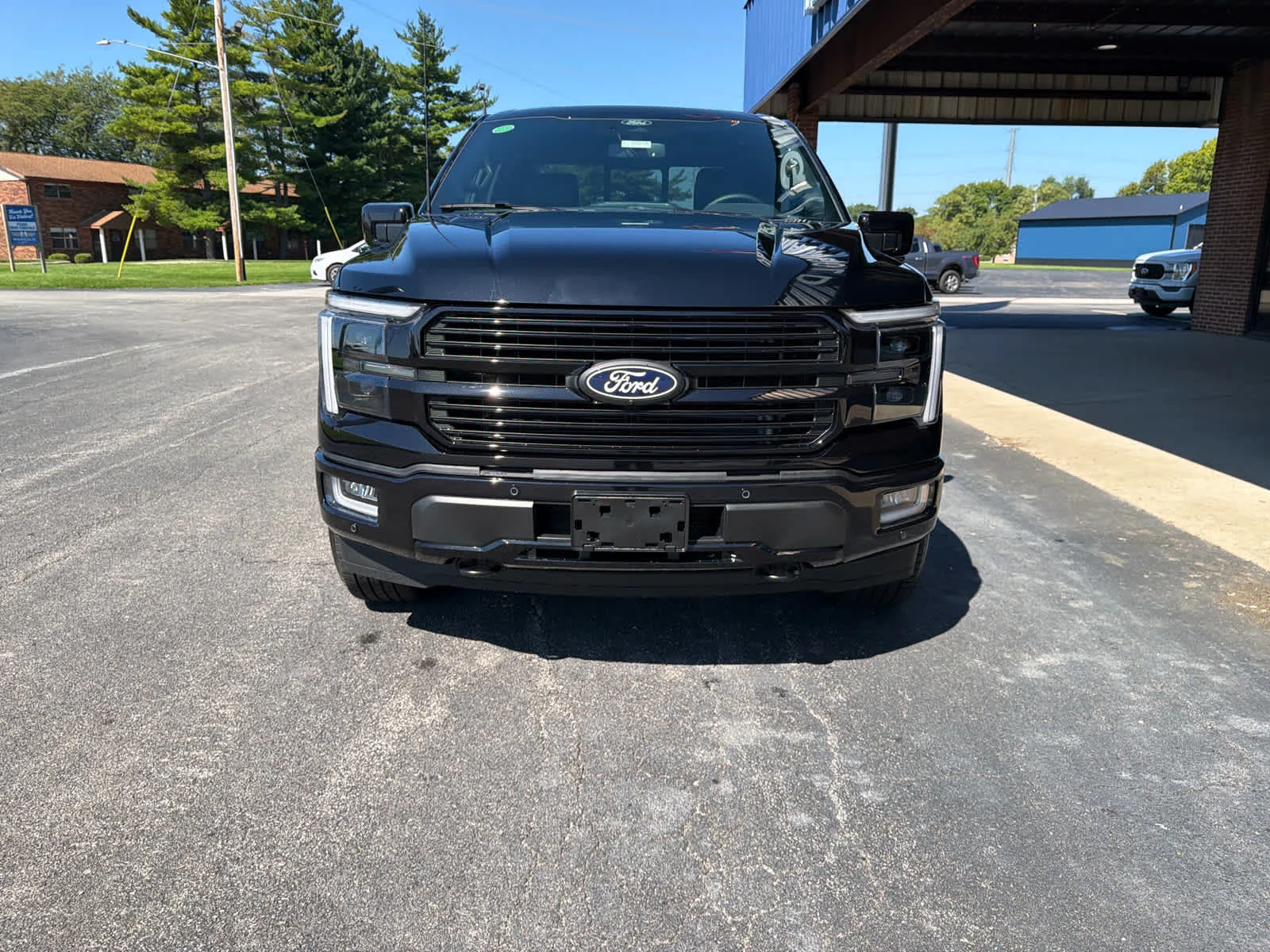 New 2026 Agate Black Metallic Ford Platinum image 2