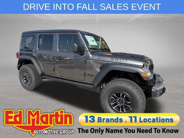 New 2027 Gray Jeep Willys image 1