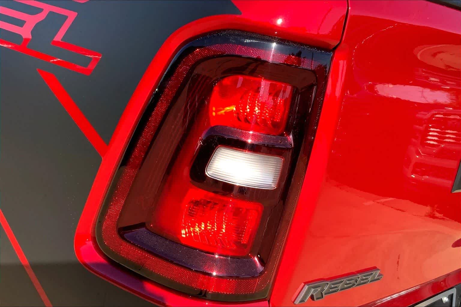 New 2026 Molten Red Pearl-Coat Exterior Paint RAM Rebel image 14