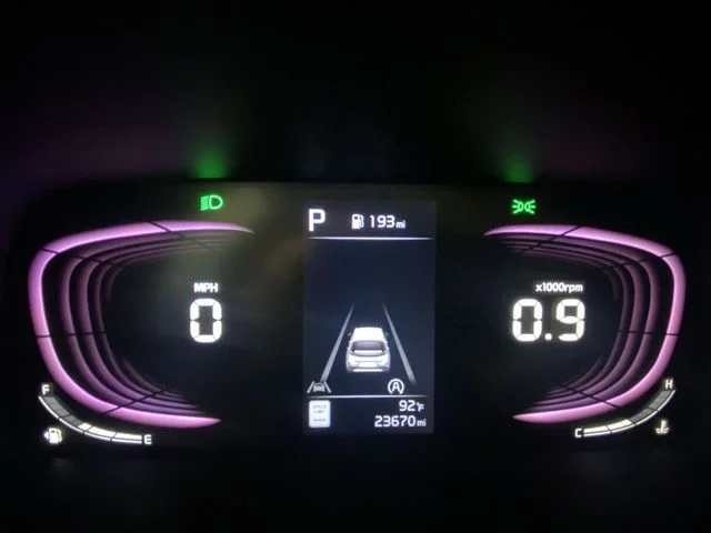 Used 2023 Blue Kia EX image 15