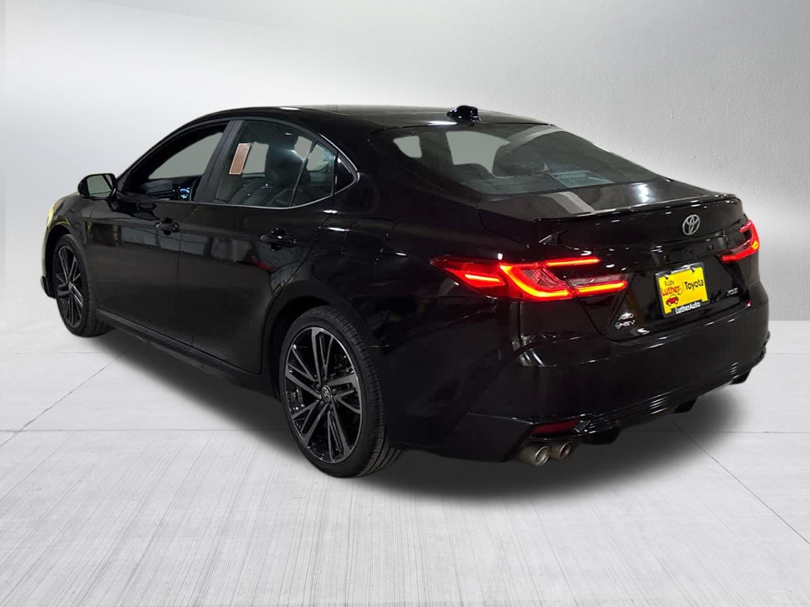 Used 2025 Midnight Black Metallic Toyota XSE image 4