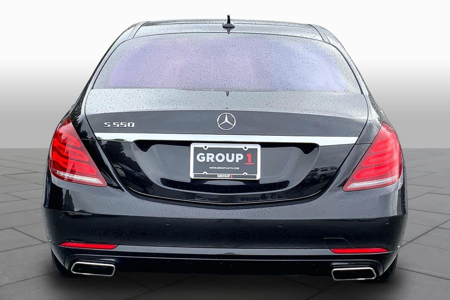 Used 2014 designo Mocha Black Mercedes-Benz S 550 image 5