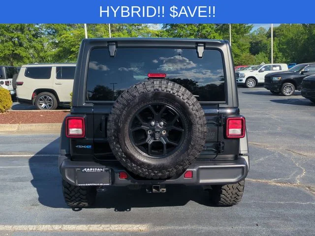 Used 2025 Black Jeep Willys 4xe image 4