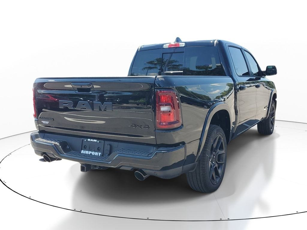 New 2026 Diamond Black Crystal Pearl-Coat Exterior Paint RAM Laramie image 4