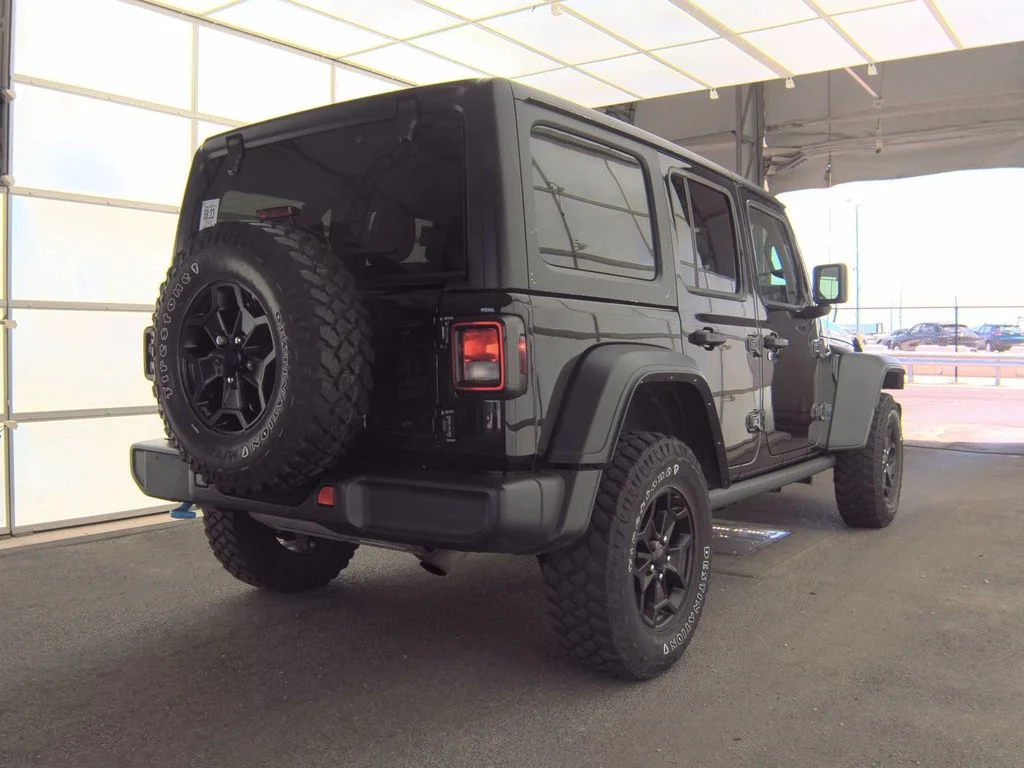 Used 2023 Black Jeep Willys 4xe image 2