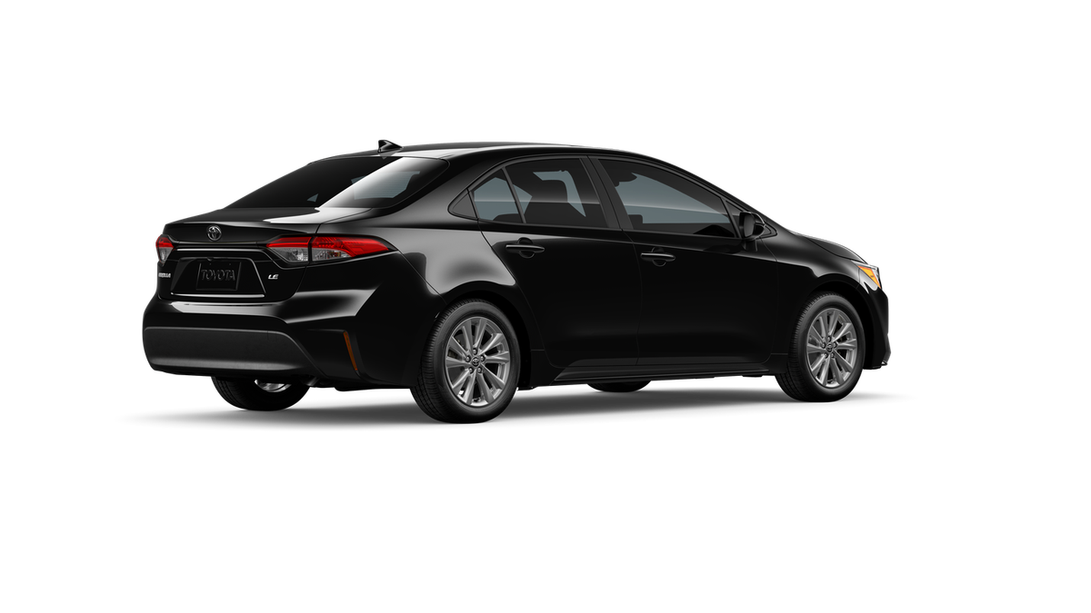 New 2026 Midnight Black Metallic Toyota LE image 10