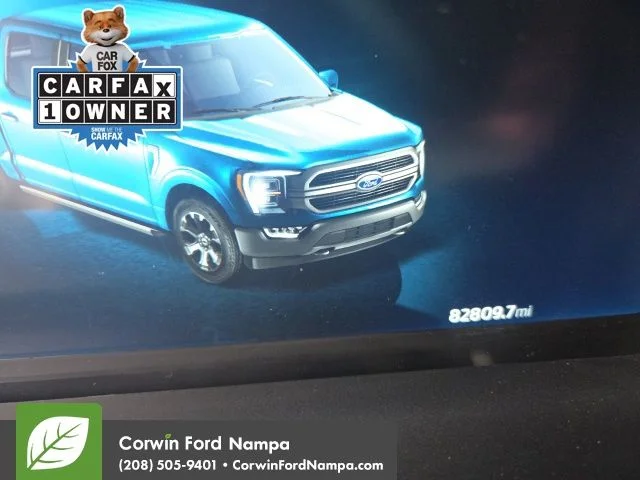 Used 2021 Blue Ford Lariat image 11