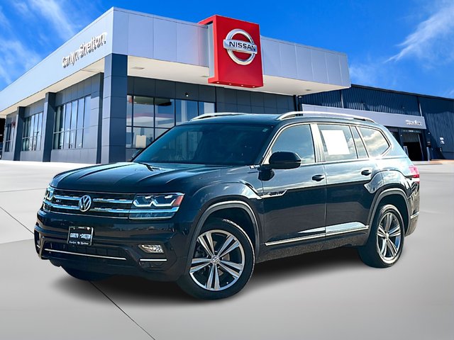 Pre-Owned 2018 Volkswagen Atlas 3.6L V-6 gasoline direct injection, DOHC, variable valve control, regular unleaded, engine with 276HP AWD 3.6L V6 SEL