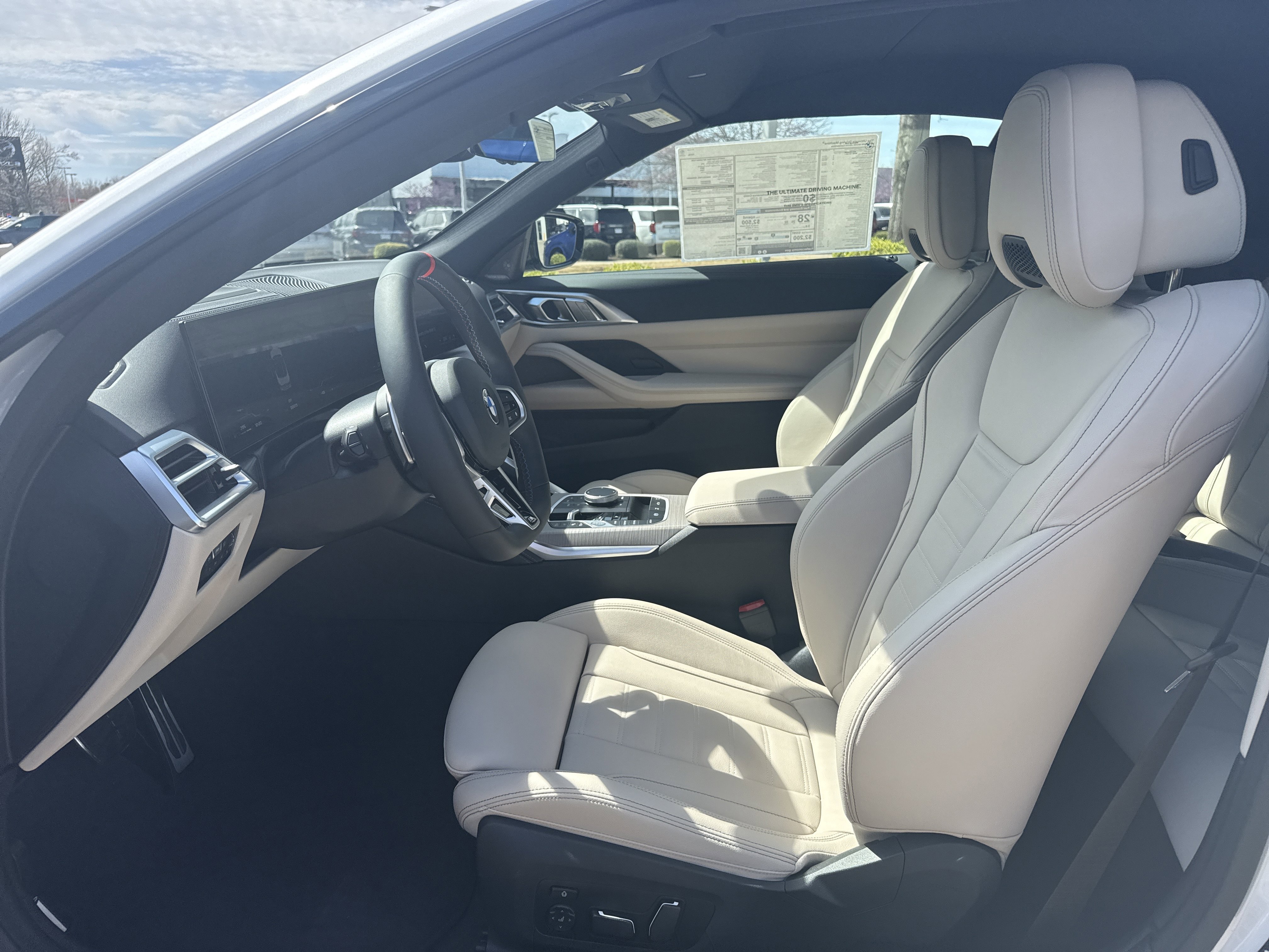 New 2026 MINERAL WHITE BMW M440i xDrive image 10