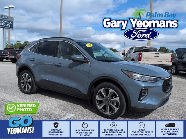 Certified Used 2023 Vapor Blue Ford Platinum image 1