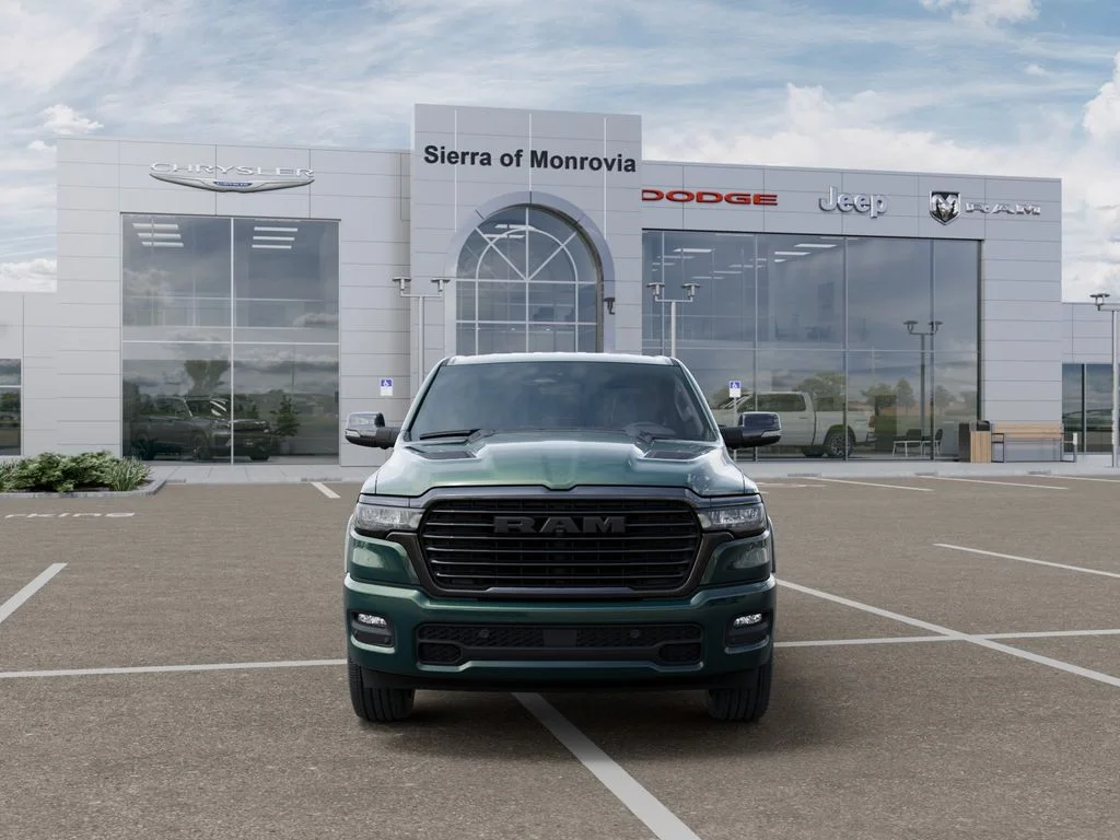 New 2026 Serrano-Green Metallic Exterior Paint RAM Laramie image 6