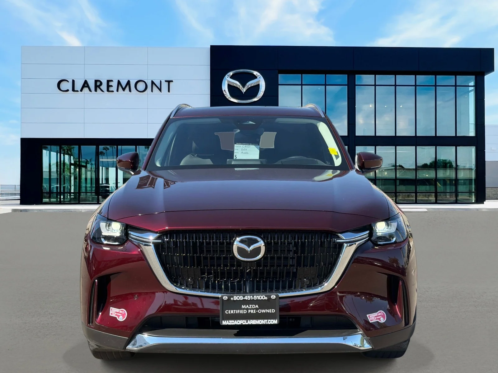 Certified Used 2024 ARTISAN RED PRE Mazda Premium AWD image 2