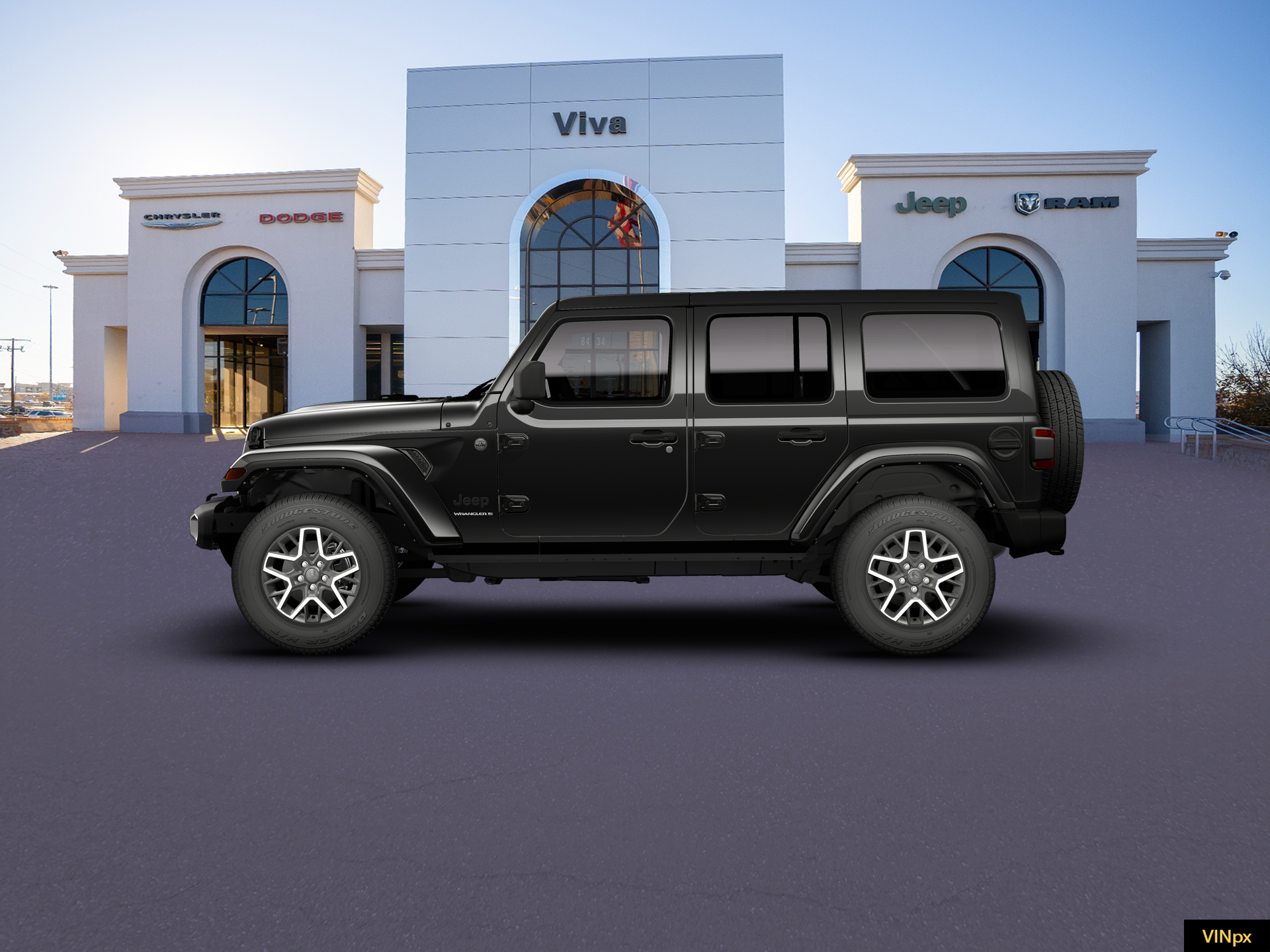 New 2026 Black Clear-Coat Exterior Paint Jeep Sahara image 3