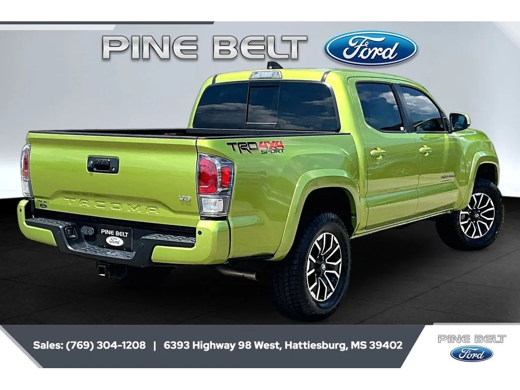 Used 2023 Electric Lime Metallic Toyota TRD Sport image 11