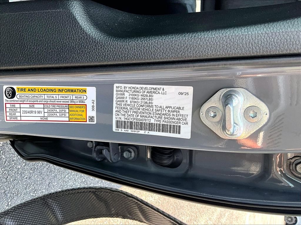 Used 2025 Gray Honda Sport image 35