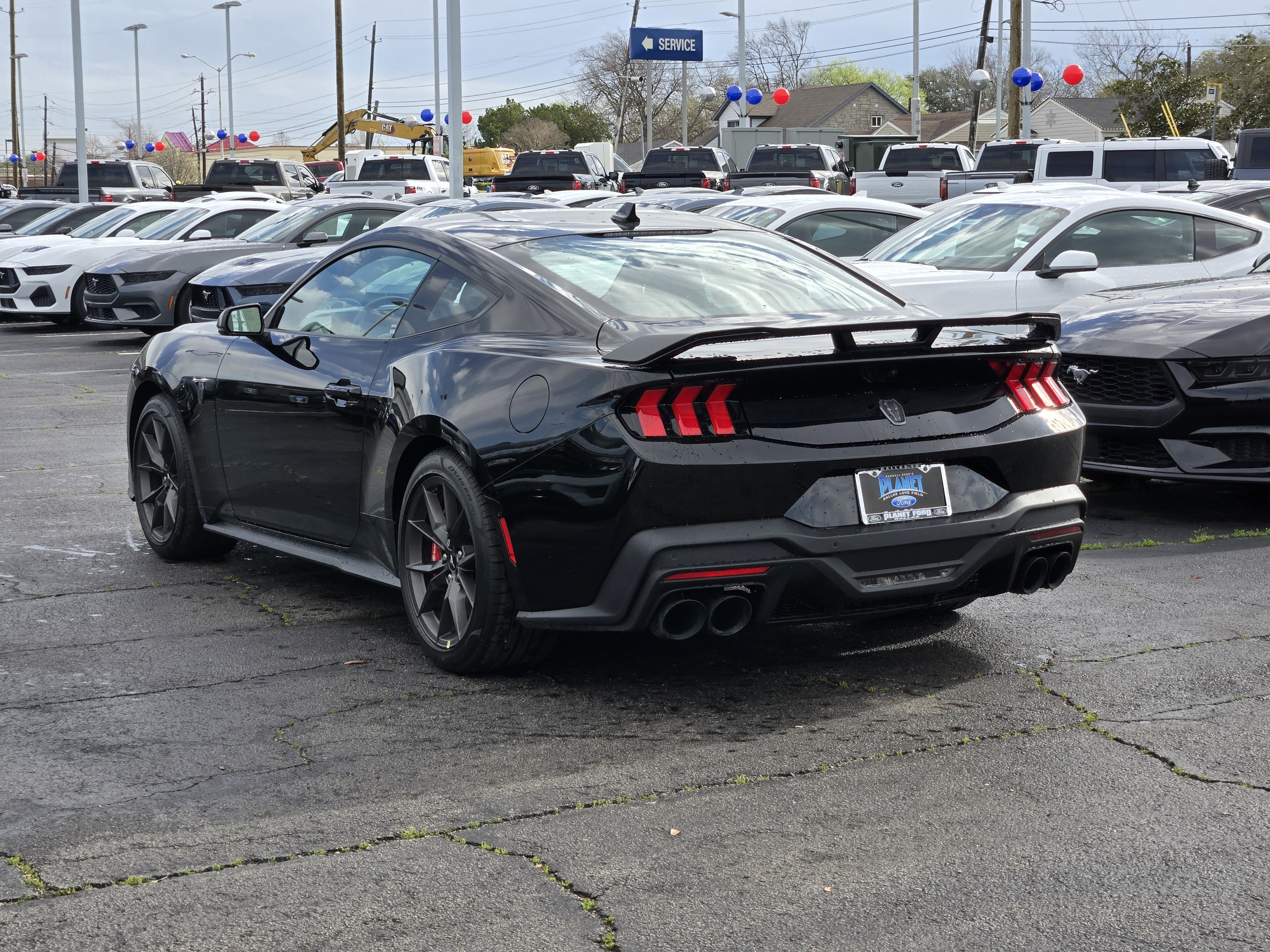 New 2026 Shadow Black Ford Dark Horse Premium image 3