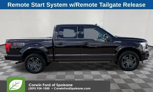 Used 2019 Magma Red Metallic Ford Lariat image 10