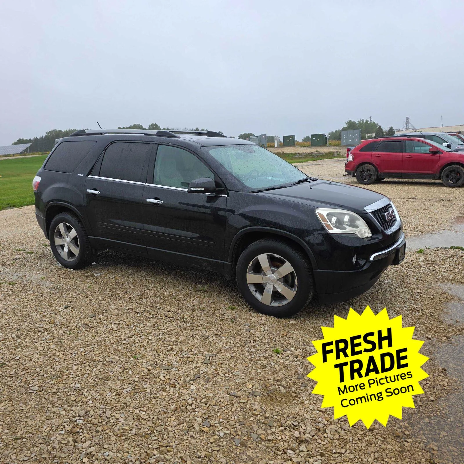 Used 2012 Carbon Black Metallic GMC SLT2 image 1