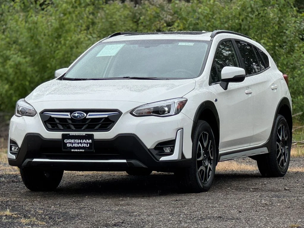 Certified Used 2023 White Subaru Hybrid image 3