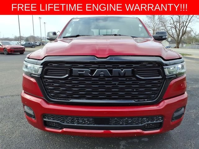 New 2026 Molten Red Pearl-Coat Exterior Paint RAM Big Horn/Lone Star image 2