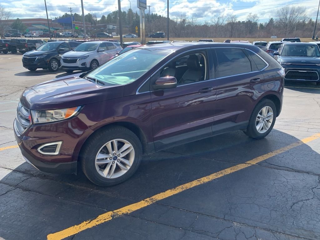 Used 2018 Ford Edge SEL with VIN 2FMPK4J98JBC22973 for sale in Traverse City, MI
