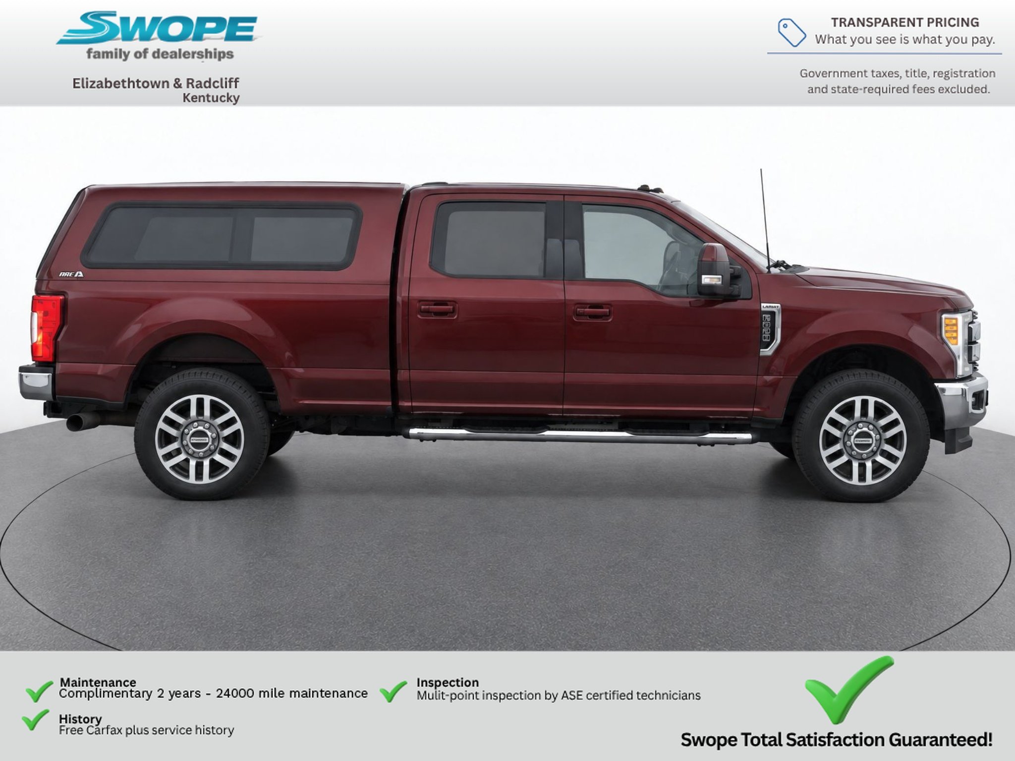 Used 2017 Bronze Fire Metallic Ford Lariat image 5