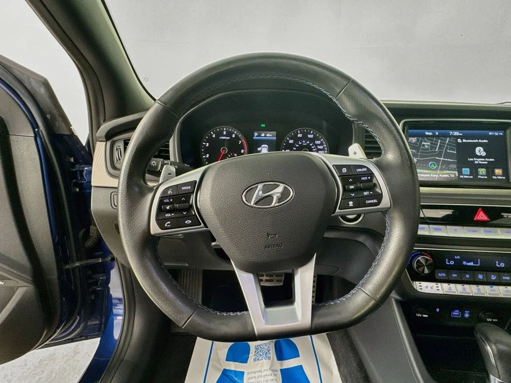 Used 2019 Blue Hyundai Limited image 12