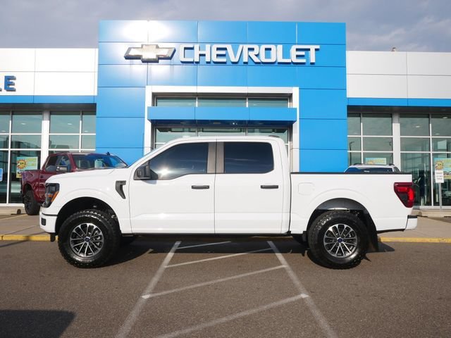 Used 2025 Space White Metallic Ford STX image 4