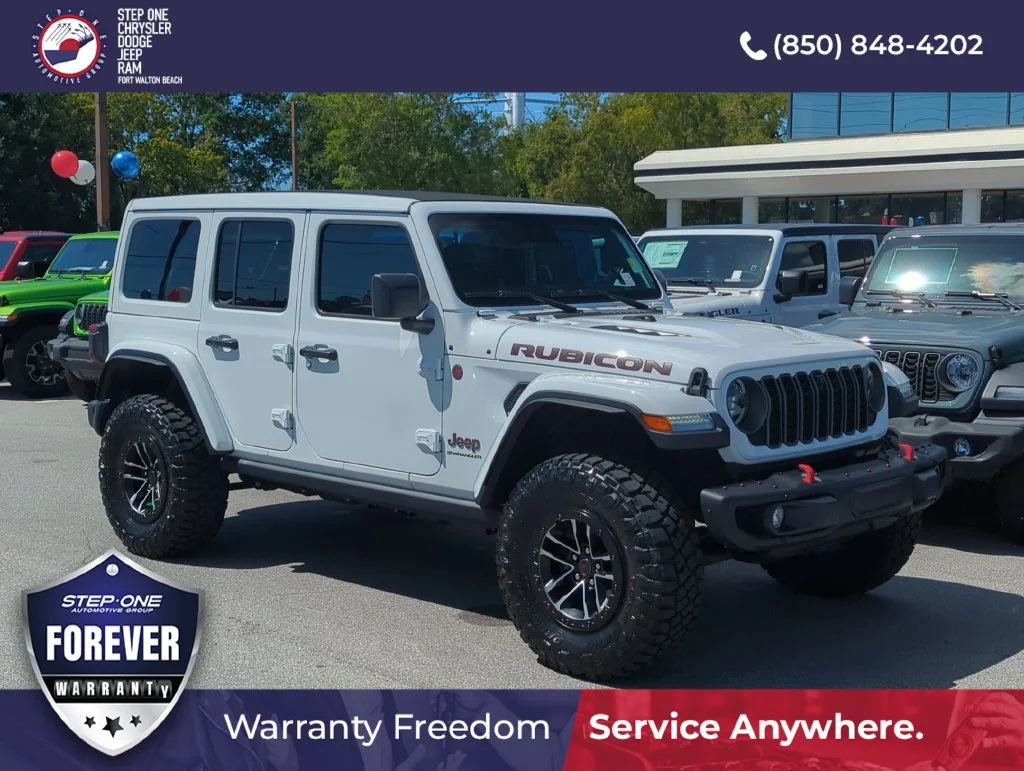 Used 2025 White Jeep Rubicon X image 8