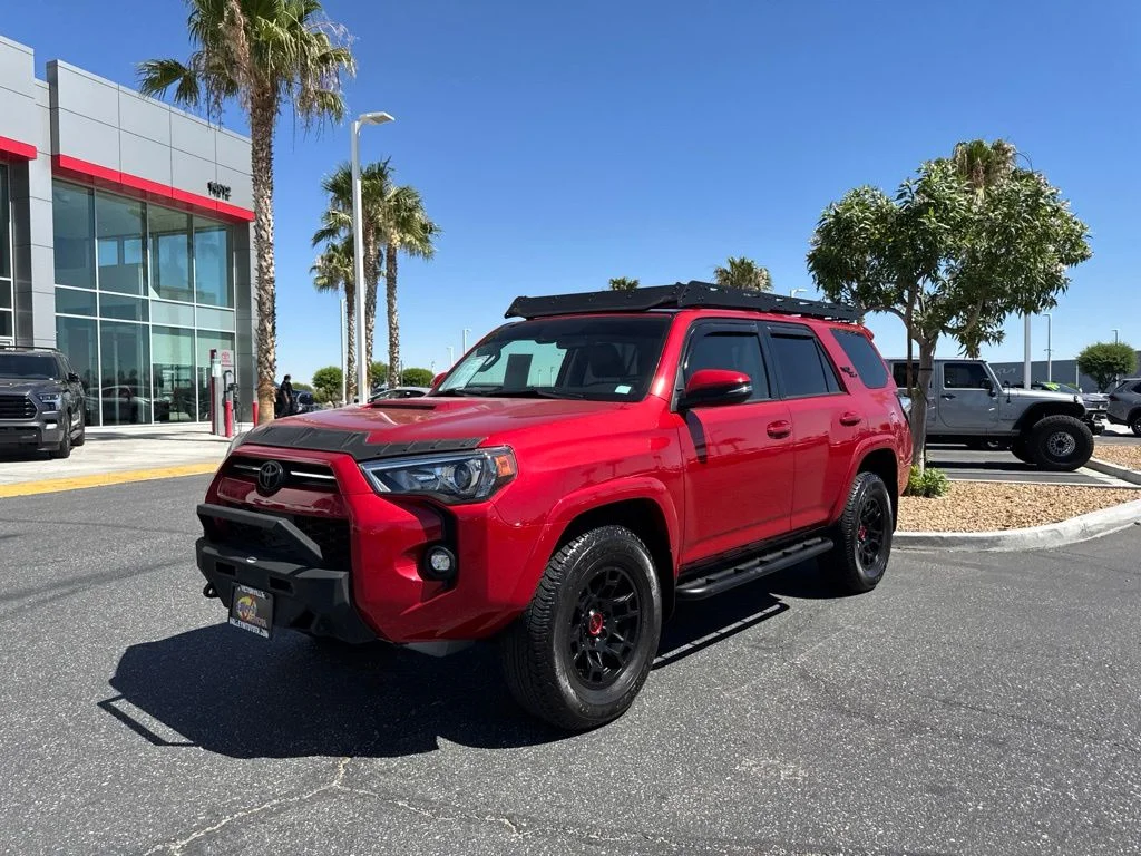 Certified Used 2024 Red Toyota TRD Off-Road Premium image 2
