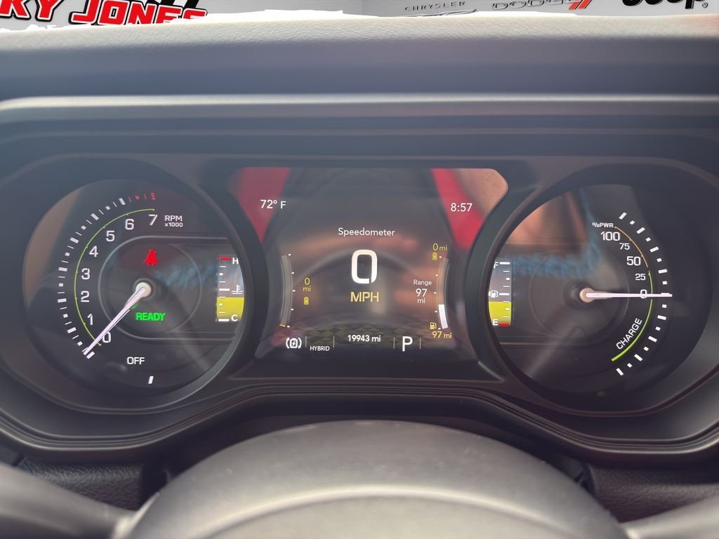 Used 2025 Black Clearcoat Jeep Rubicon image 25