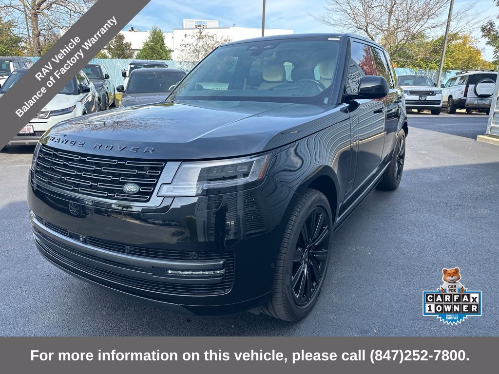 Used 2025 Santorini Black Metallic Land Rover Autobiography image 1