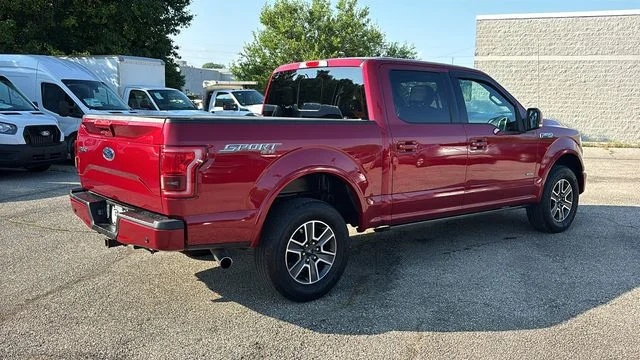 Used 2017 Red Ford Lariat image 30
