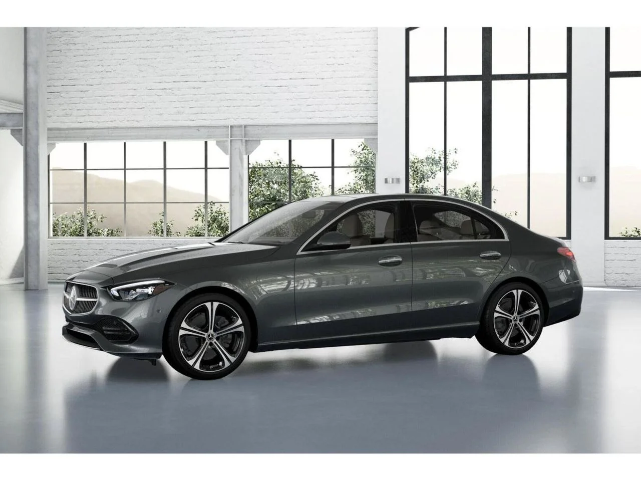 New 2026 Selenite Grey Metallic Mercedes-Benz C 300 image 37