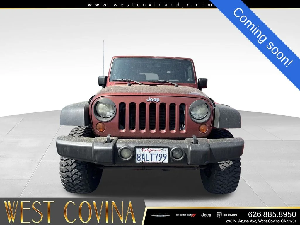 Used 2008 Jeep Wrangler Rubicon with VIN 1J4GA64198L600926 for sale in West Covina, CA