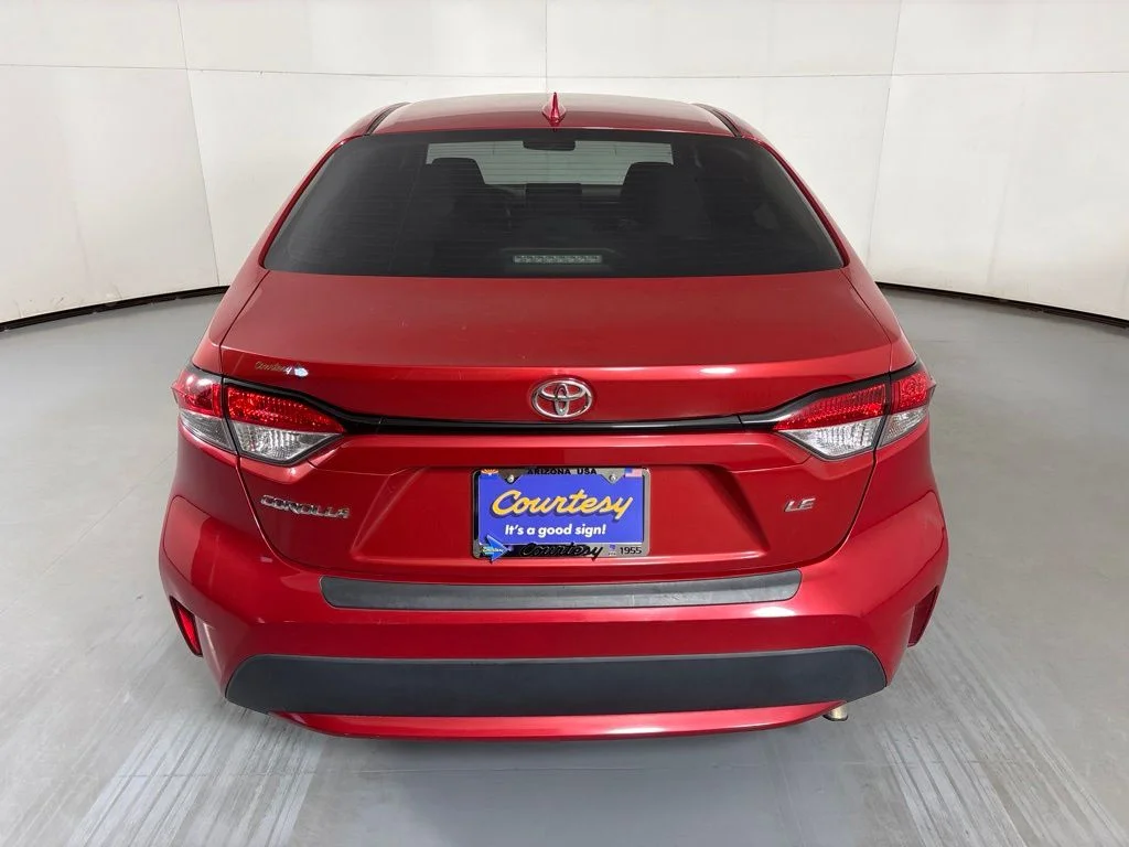 Used 2020 Red Toyota LE image 7