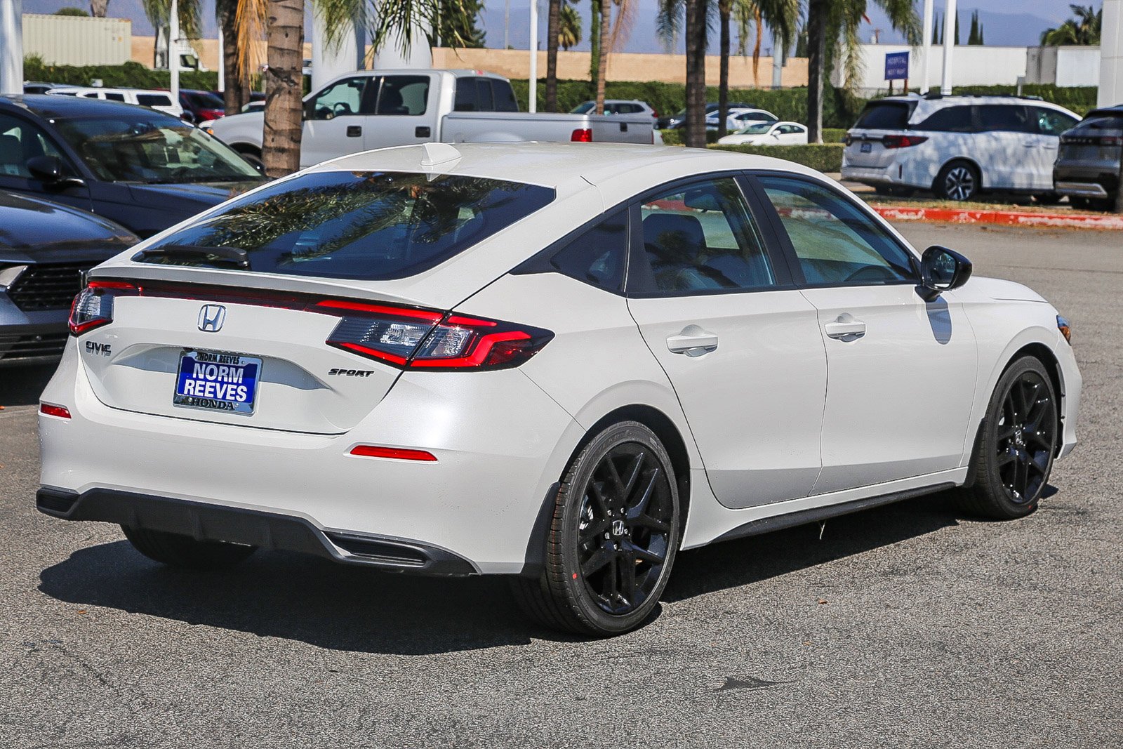 New 2026 Platinum White Pearl Honda Sport CVT image 8