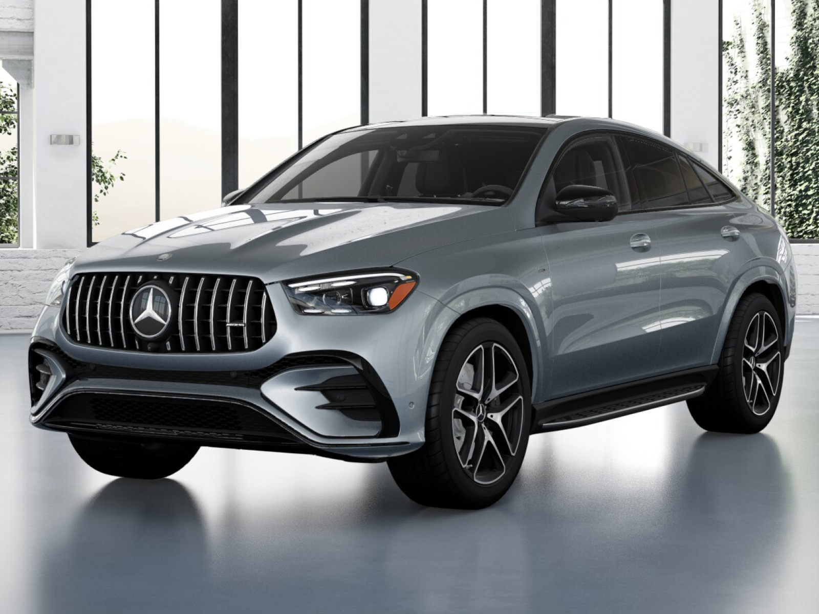 New 2026 Cirrus Silver Metallic Mercedes-Benz AMG® GLE 53 4MATIC+ Coupe image 1