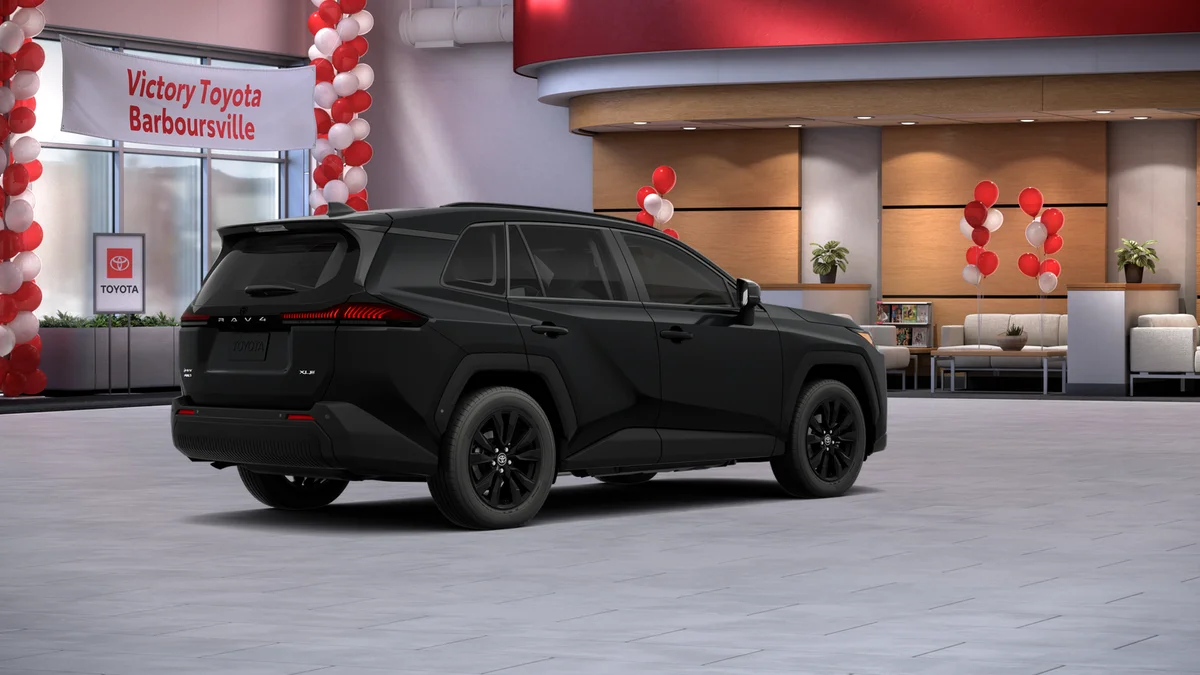 New 2026 Midnight Black Metallic Toyota XLE Premium image 10
