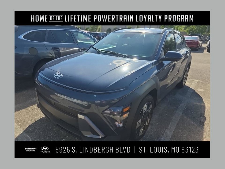 Used 2024 Denim Blue Pearl Hyundai SEL image 1