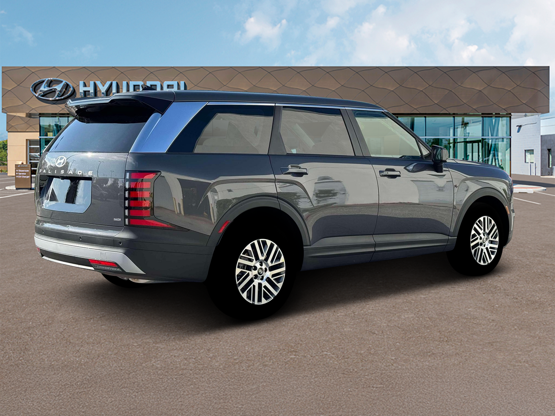 New 2026 Ecotronic Gray Pearl Hyundai SE AWD image 8