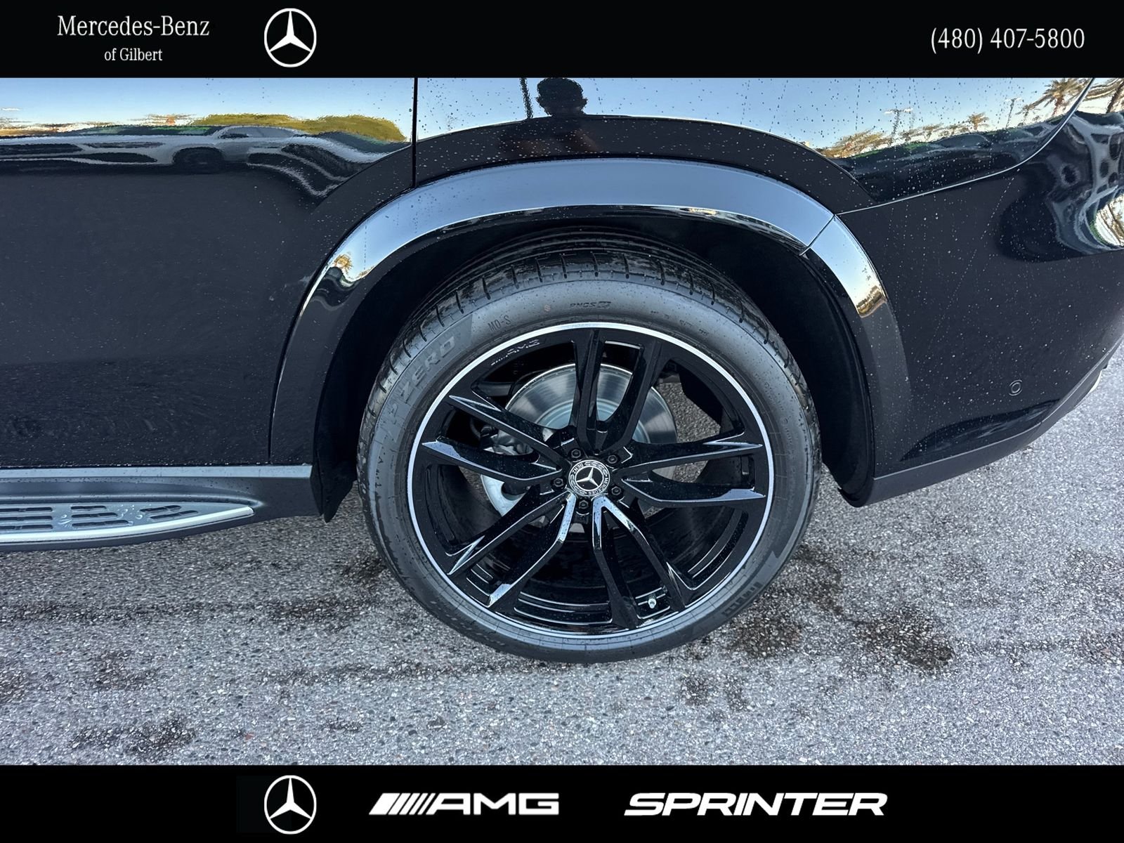 New 2026 Obsidian Black Metallic Mercedes-Benz GLS 580 image 7