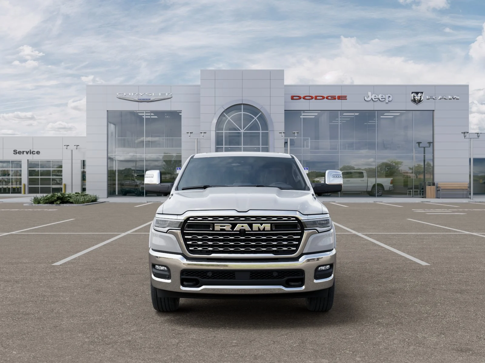 New 2026 Bright White Clear-Coat Exterior Paint RAM Limited image 37