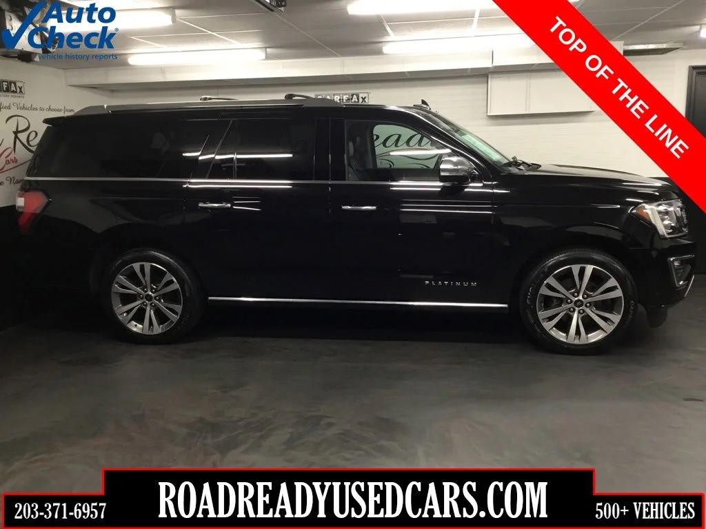 Used 2021 Black Ford Platinum image 1