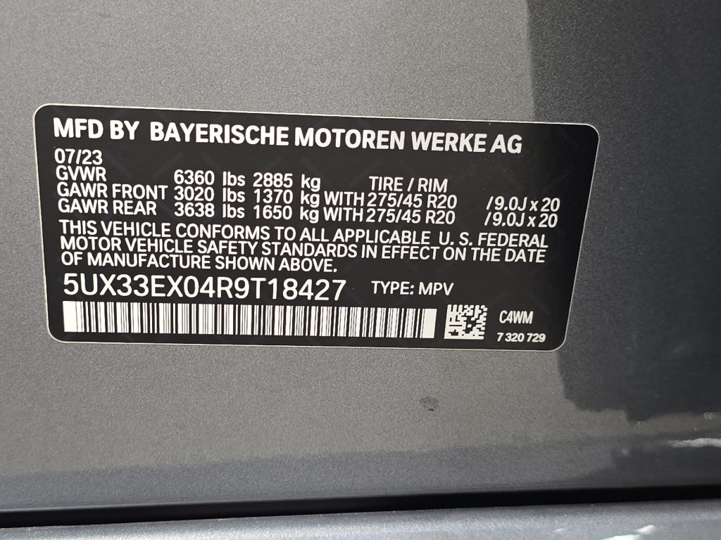 Used 2024 Skyscraper Gray Metallic BMW xDrive40i image 34