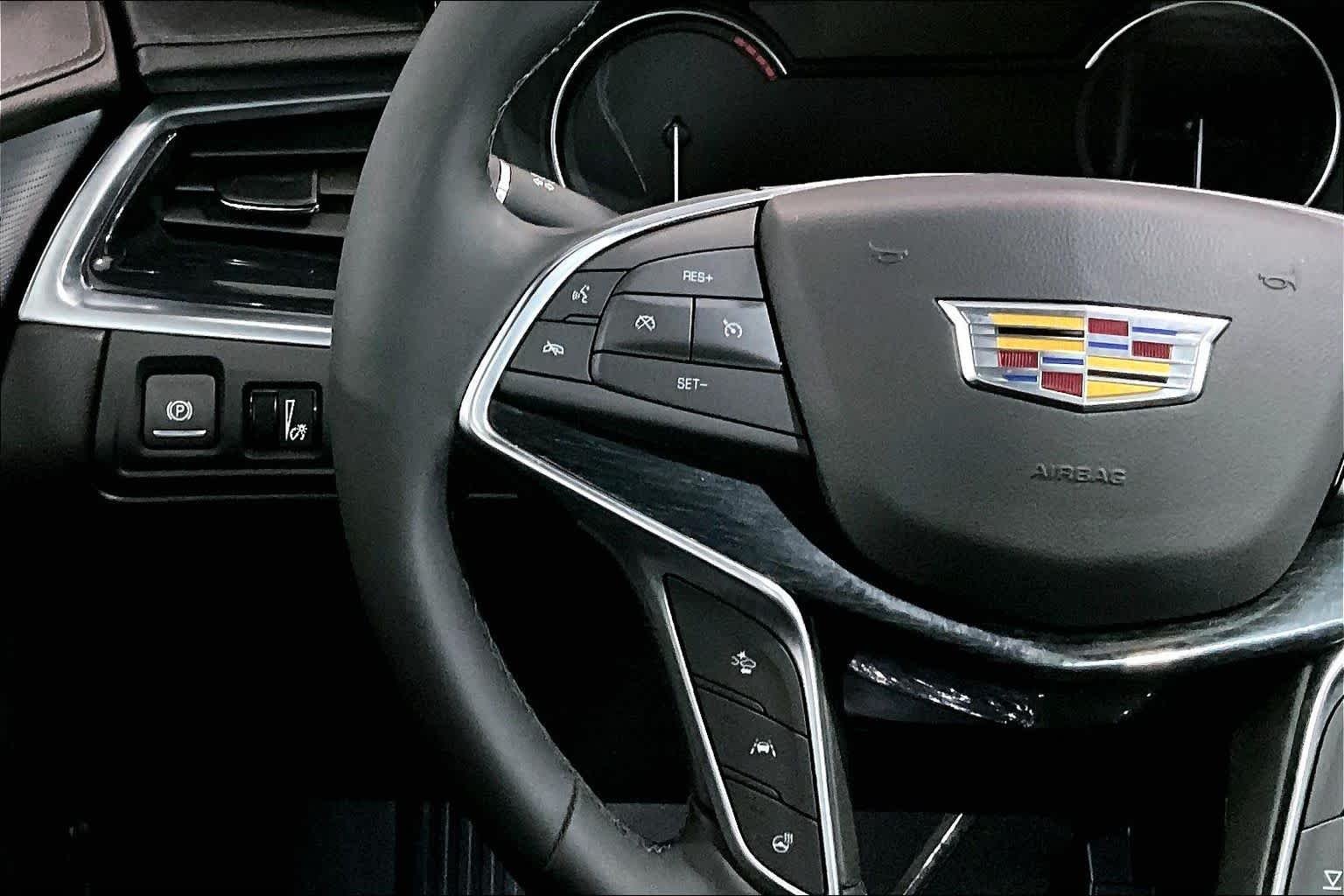 Used 2025 Stellar Black Metallic Cadillac AWD Premium Luxury image 24