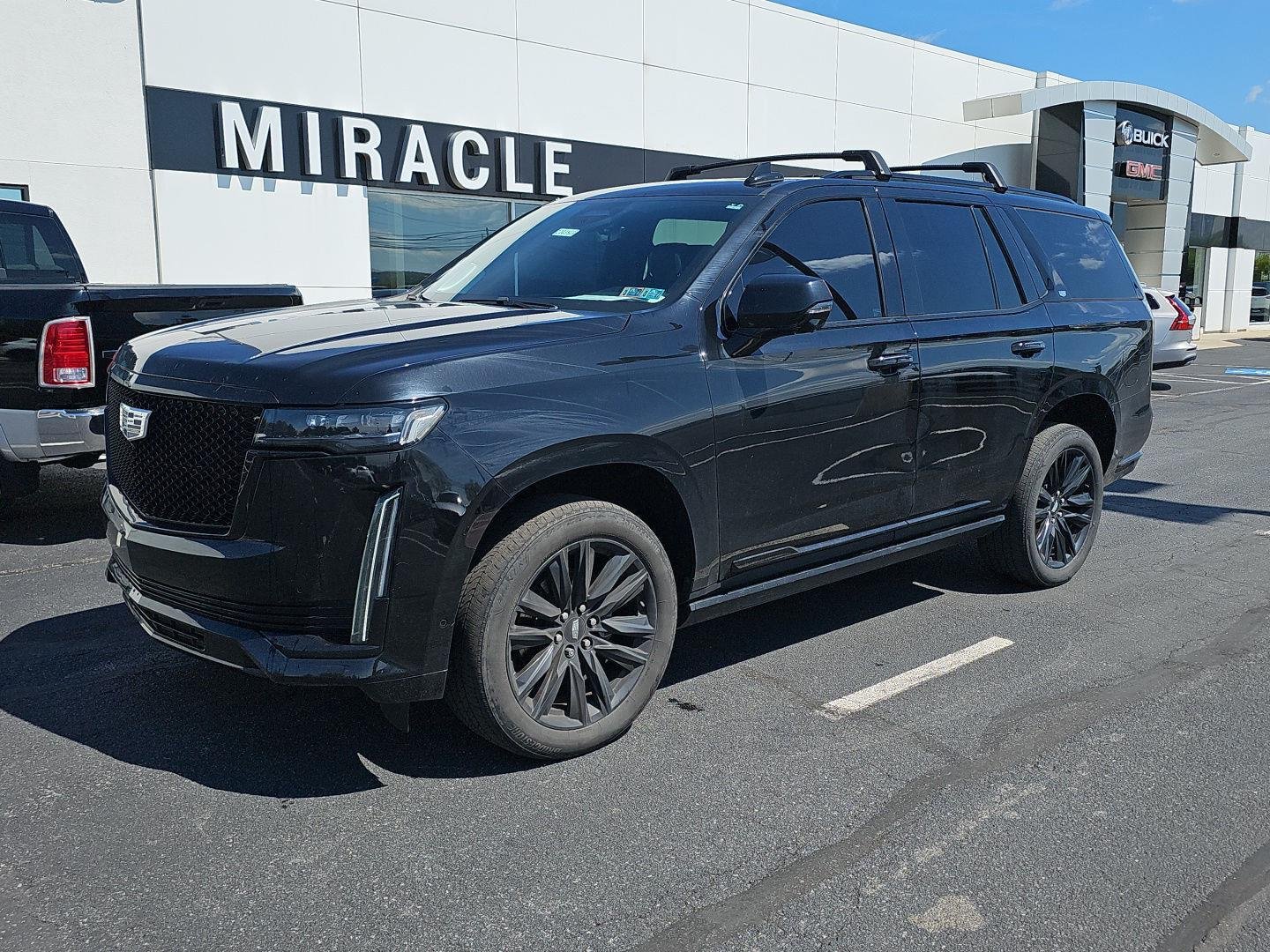 Used 2023 Black Raven Cadillac Sport Platinum image 1